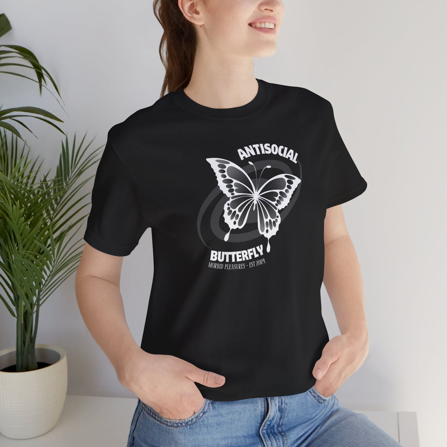 Antisocial Butterfly Unisex Tee